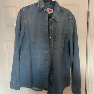 Tommy Hilfiger x Lewis Hamilton denim button up